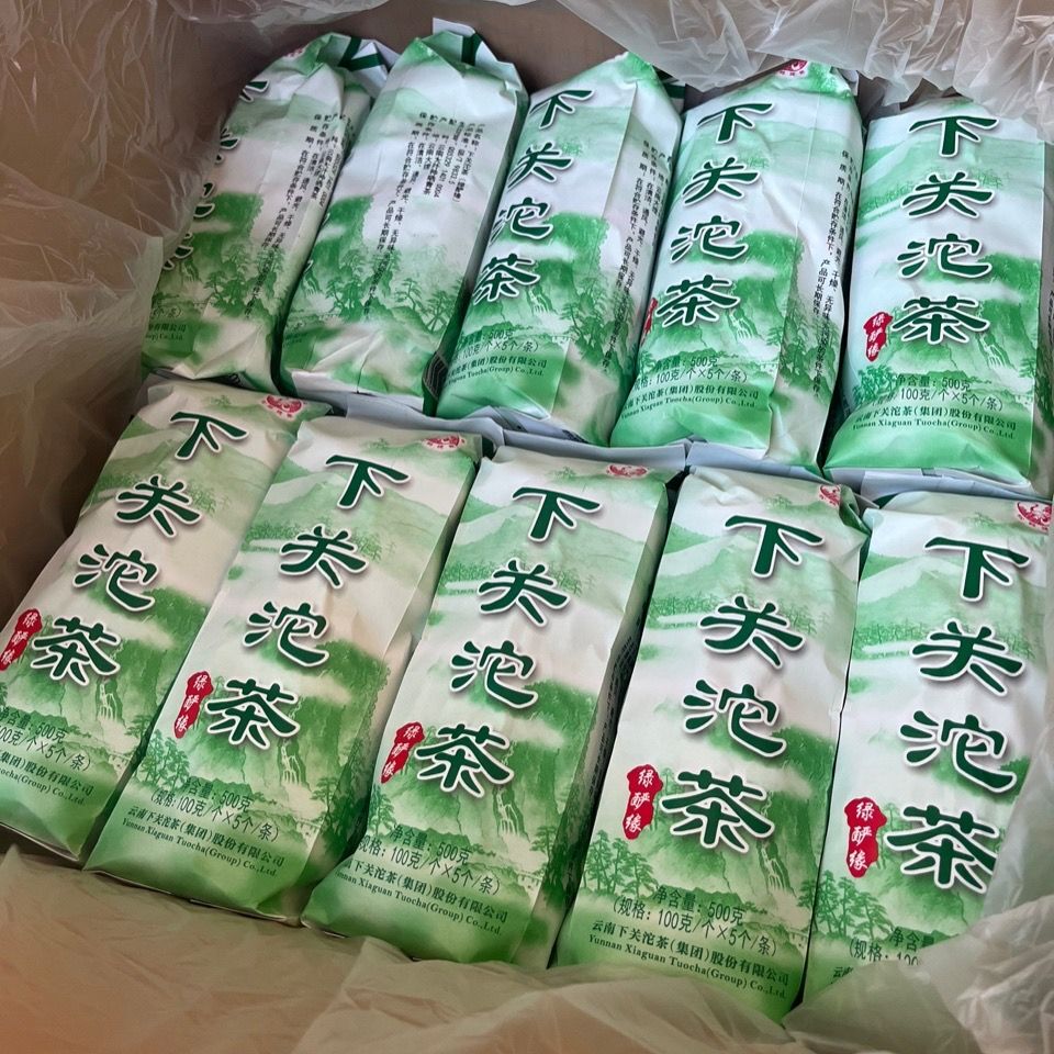 2017 Xiaguan LV YAN YUAN Xia Guan Tuocha Pu-erh Tea Tuo Cha Pu’er Puer Raw 500g
