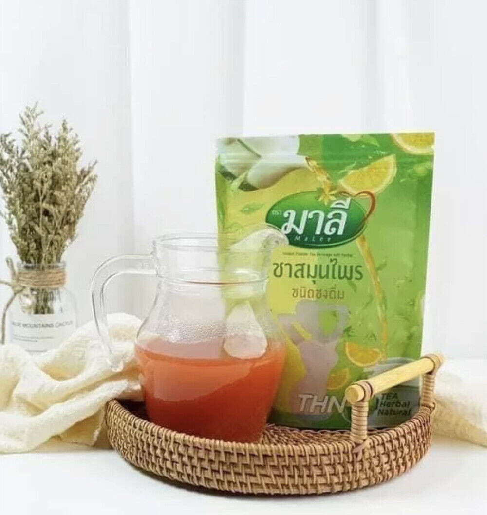 2X Tea Herbal Malee Detox Drink Instant Thai Healthy Natural Cleanse Colon Halal