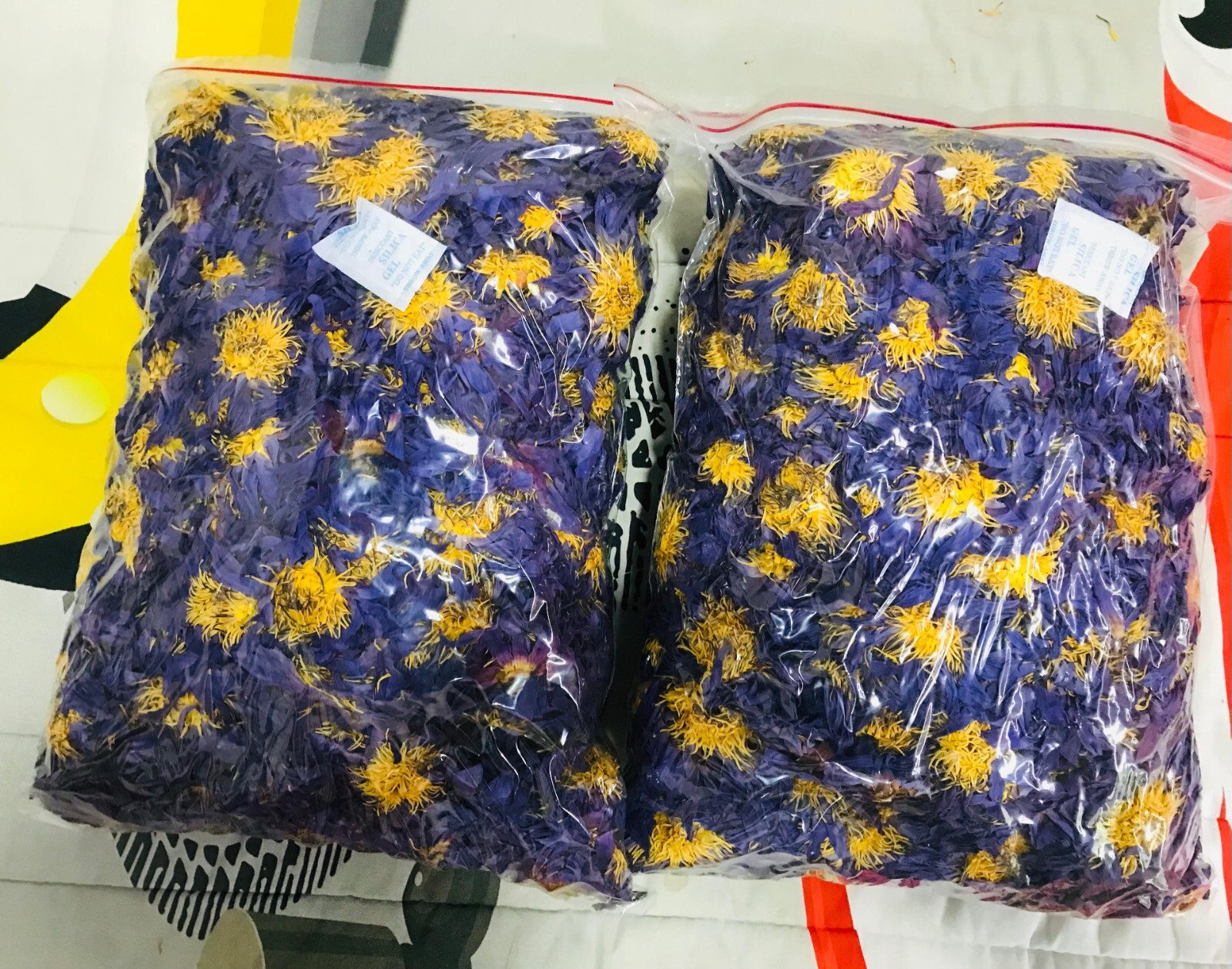 Blue Lotus Nymphaea Caerulea Organic Natural Dried Whole Flower 2 Lb (910g) Tea