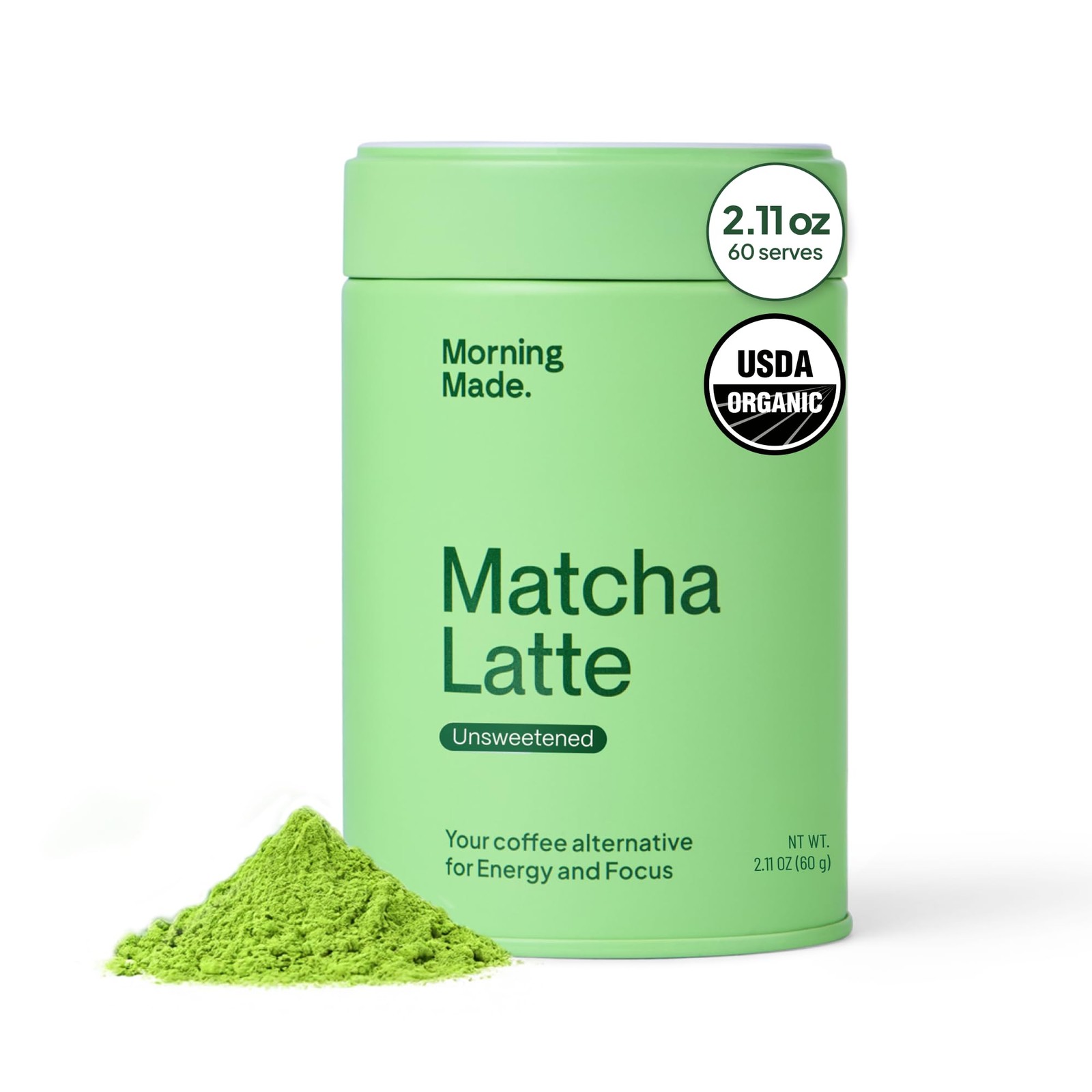 Unsweetened Ceremonial Grade Matcha Powder – USDA Organic Japanese Green Tea …