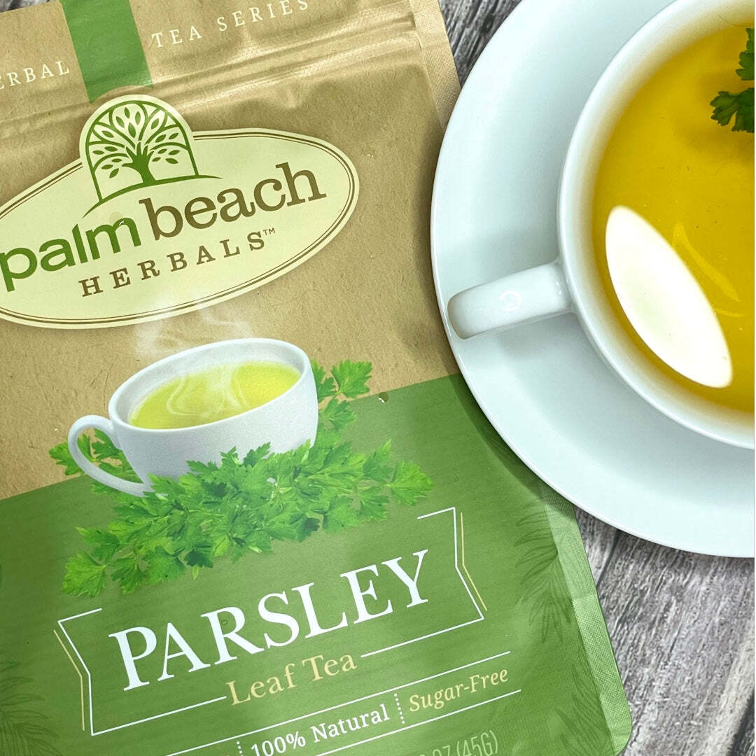 Parsley Leaf Tea by Palm Beach Herbals | 30ct, Caffeine-Free