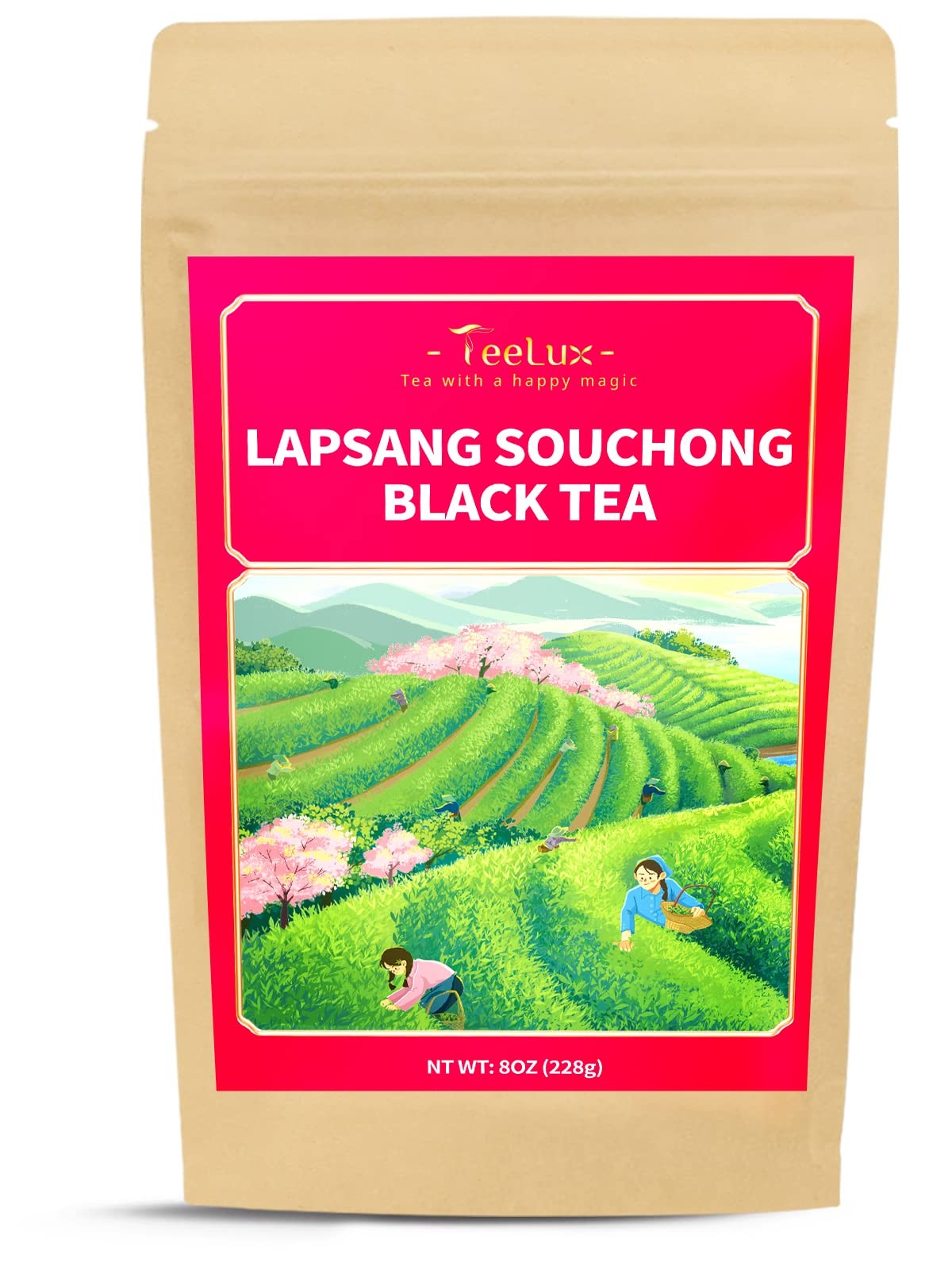 Lapsang Souchong Tea, Premium Black Tea Loose Leaf, Chinese Smoked Tea, Caffe…