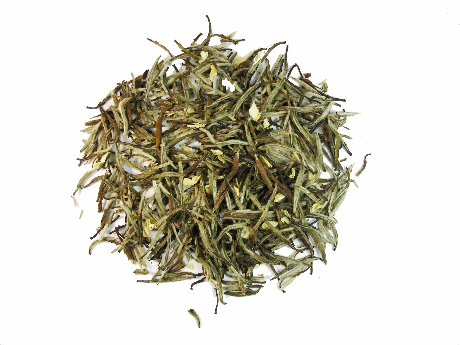 Jasmine WhiteTea Bai Hao YIn zhen Silver needle white tea Loose Leave Tea 8 OZ