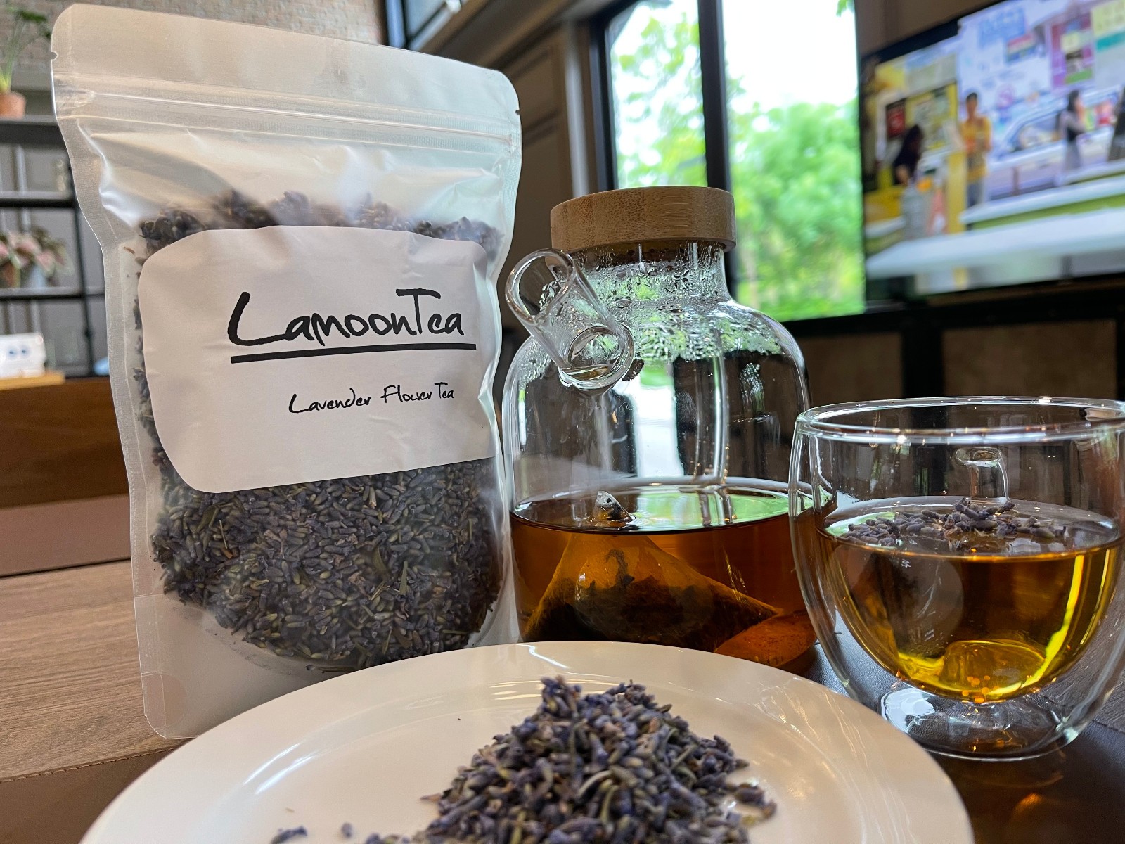 Lavender Flower Dried Herb Herbal Powder Tea Stamen Pollen | LAMOON TEA