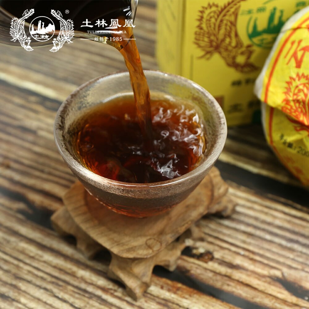 High Quality TuLin Phoenix Shou Puerh Speciality Tuocha Tea 951 Puer Tea 200g