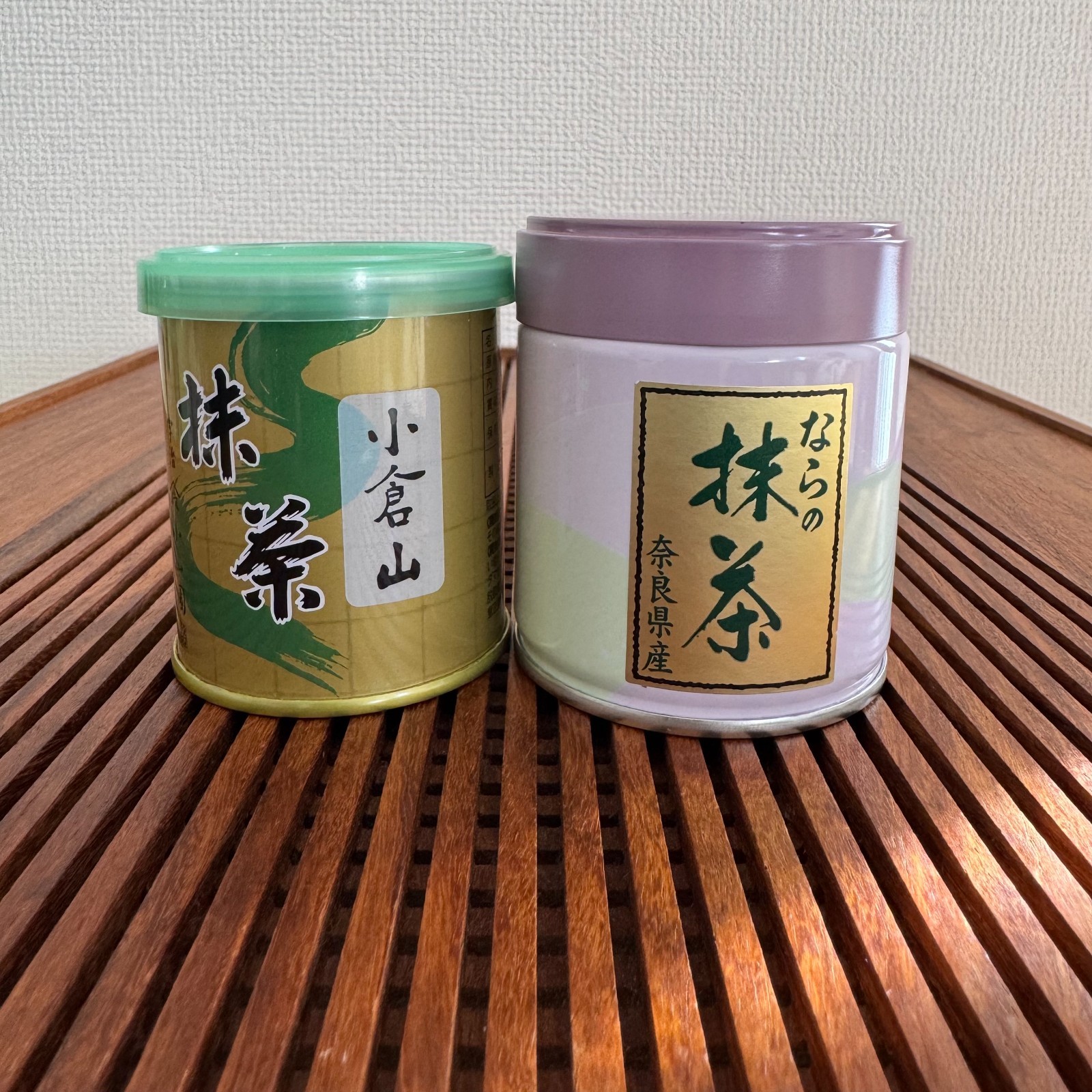 Premium Uji Matcha Set 2 Tins Yamamasa Koyamaen & Nara Matcha Japan Ceremonial