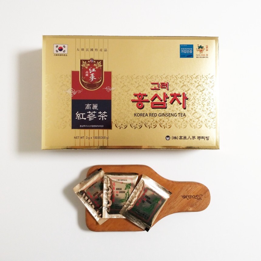 Korean Red Ginseng Extract Red Ginseng Root Tea 3g x 100 bags