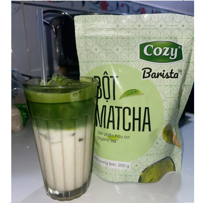 Matcha Green Tea Powder Ground Japanese Tech Cozy Barista 7. 05 Oz
