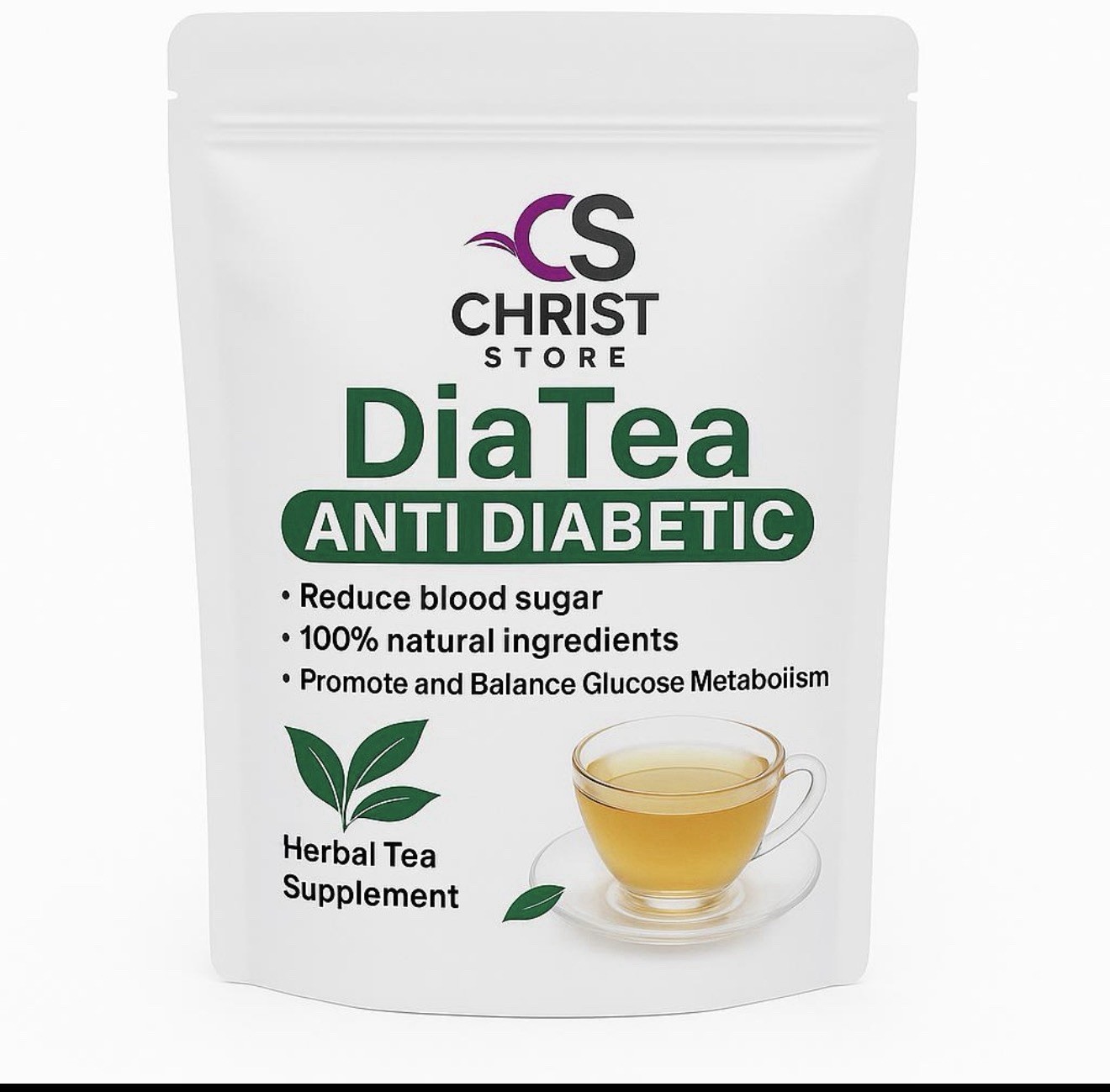 Herbal Fadna Diabe Tea 20 Tea Bags Control Sugar Anti-oxidize Diabetic Disorders
