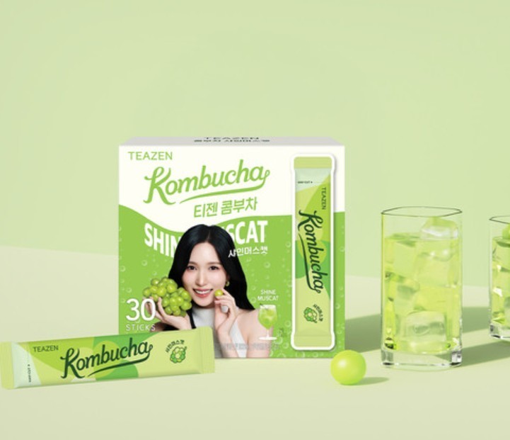 Kombucha – 30 Sticks 150g / (15 Types / Member-Themed) KOREA NO.1 Tea