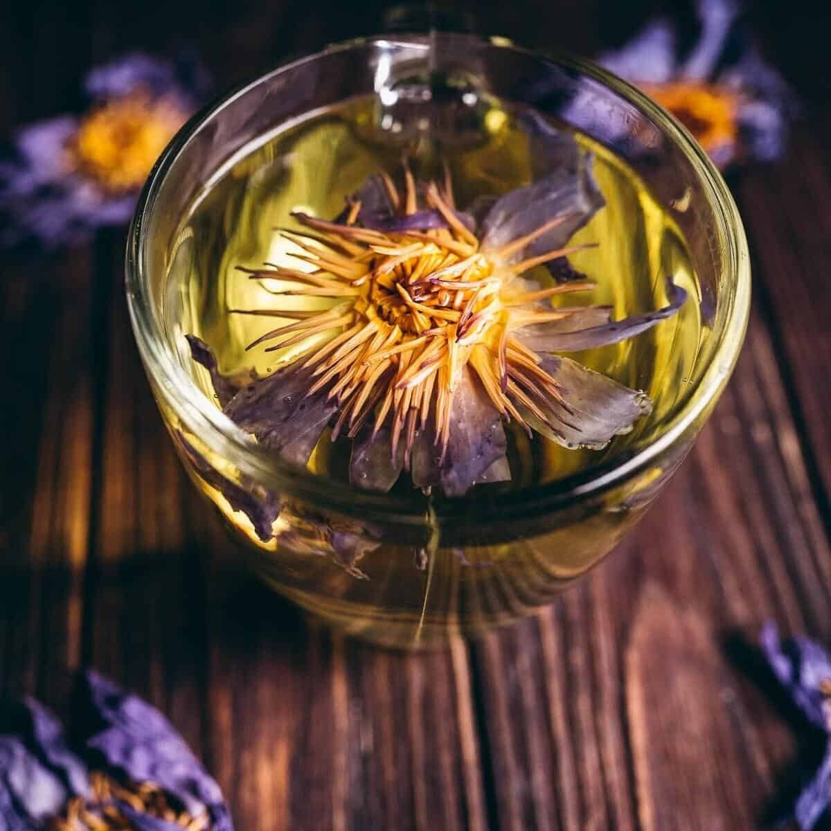 Blue Lotus Nymphaea Caerulea Dried Flower 100%Organic Natural Ceylon Herbal Tea