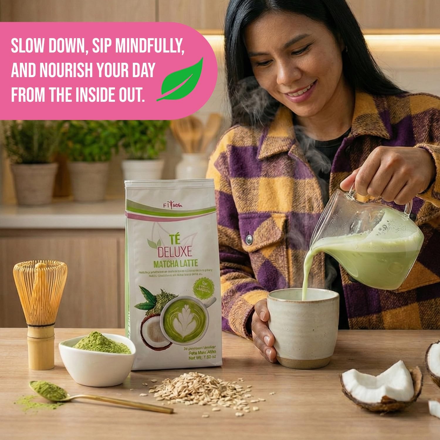 Matcha Latte – Japanese Ceremonial Premium Matcha Green Tea Mix with Coconut …