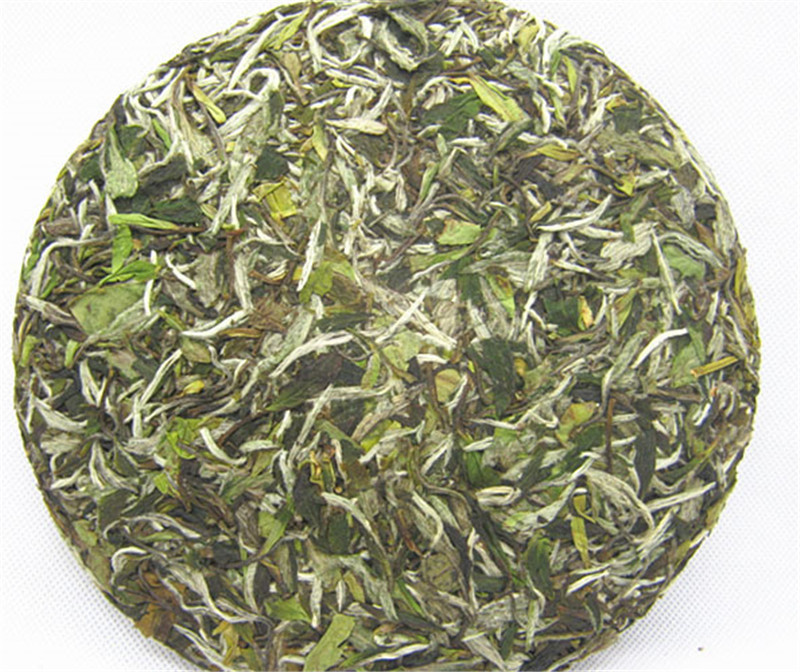 Puerh White Tea Cake Silver Needle Organic Pu Er Loose Leaf Natural Premium 350g