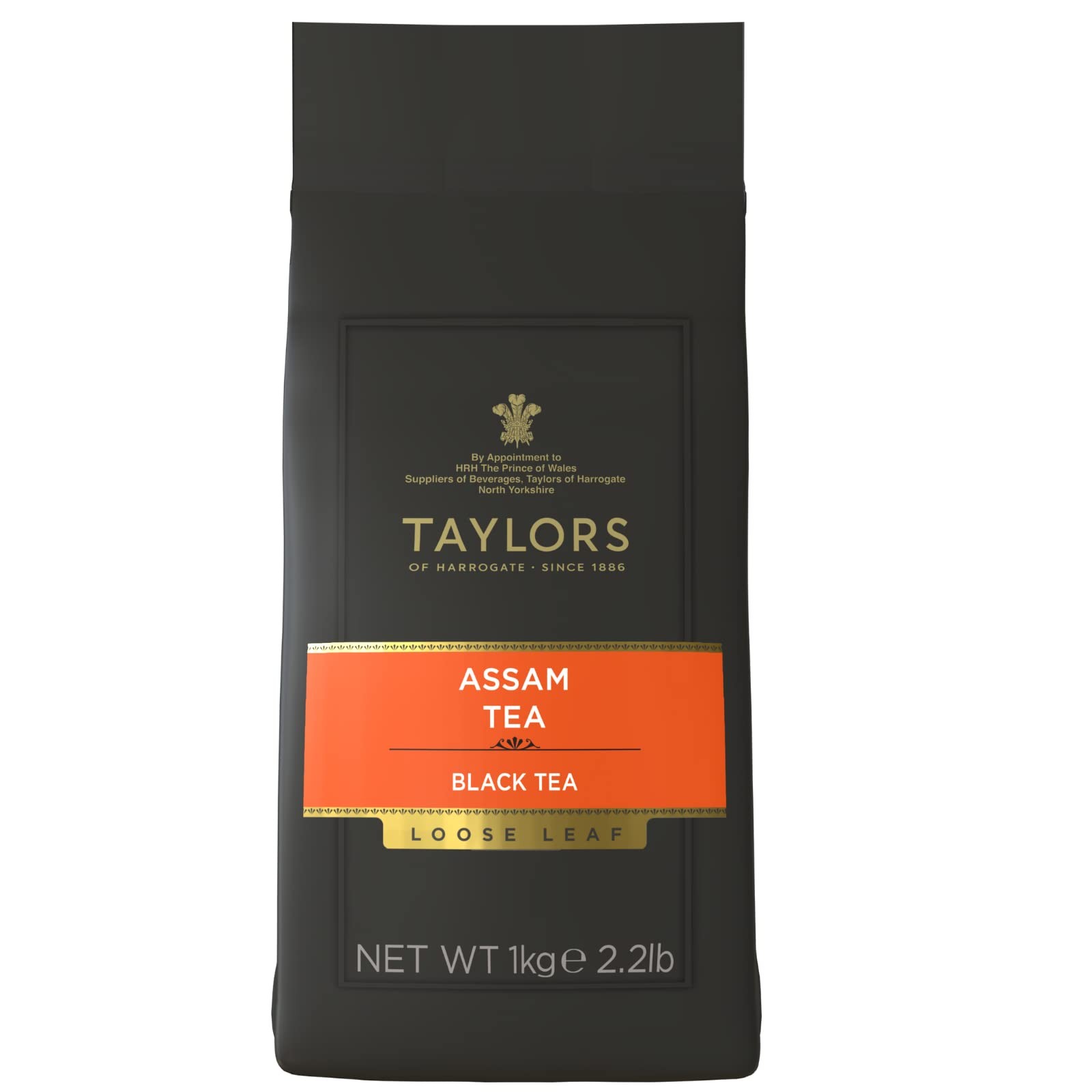Taylors Of Harrogate Assam Tea 2.2 Pound Loose Leaf Rich Malty Flavor