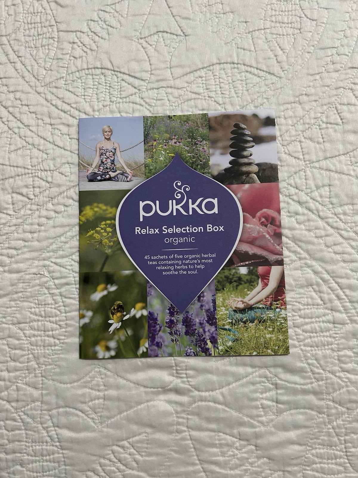 Pukka Premium Organic Herbal Tea Sampler 45 Sachets 5 Flavors BRAND NEW IN BOX