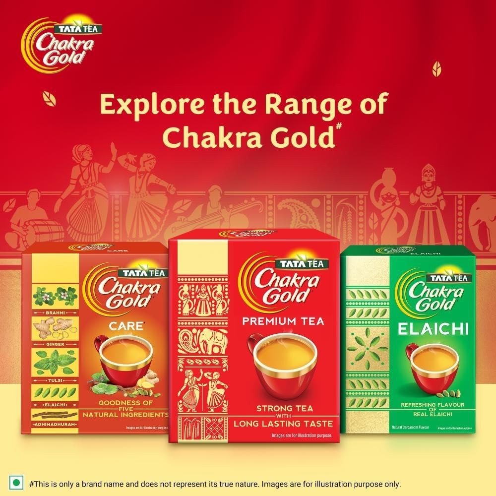Tata Tea Chakra Gold ,Strong Tea With Long Lasting Taste ,Black Tea ,250 Gram