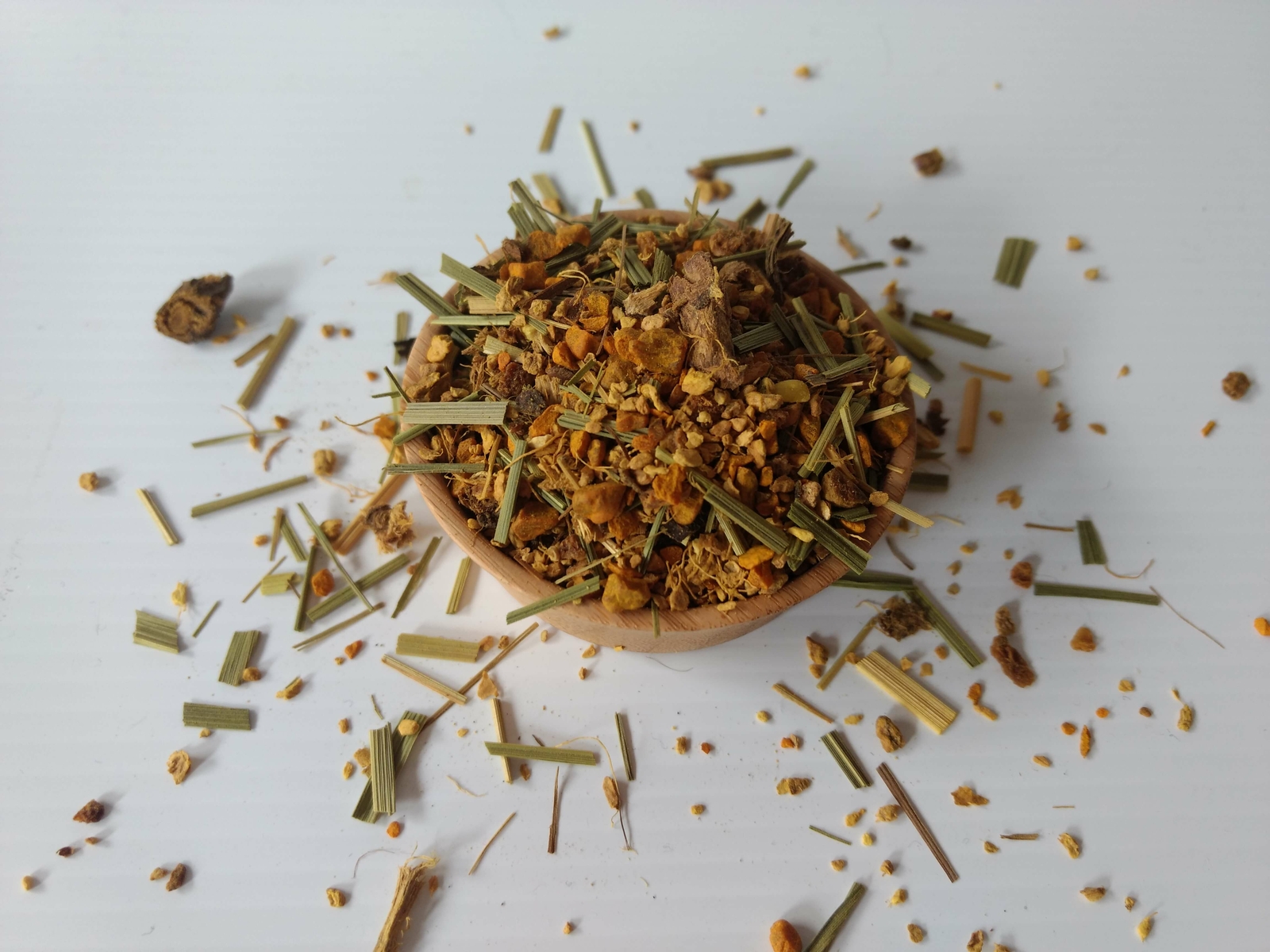 Organic Turmeric Ginger Herbal Tea Blend 8oz Half Pound Atlantic Spice