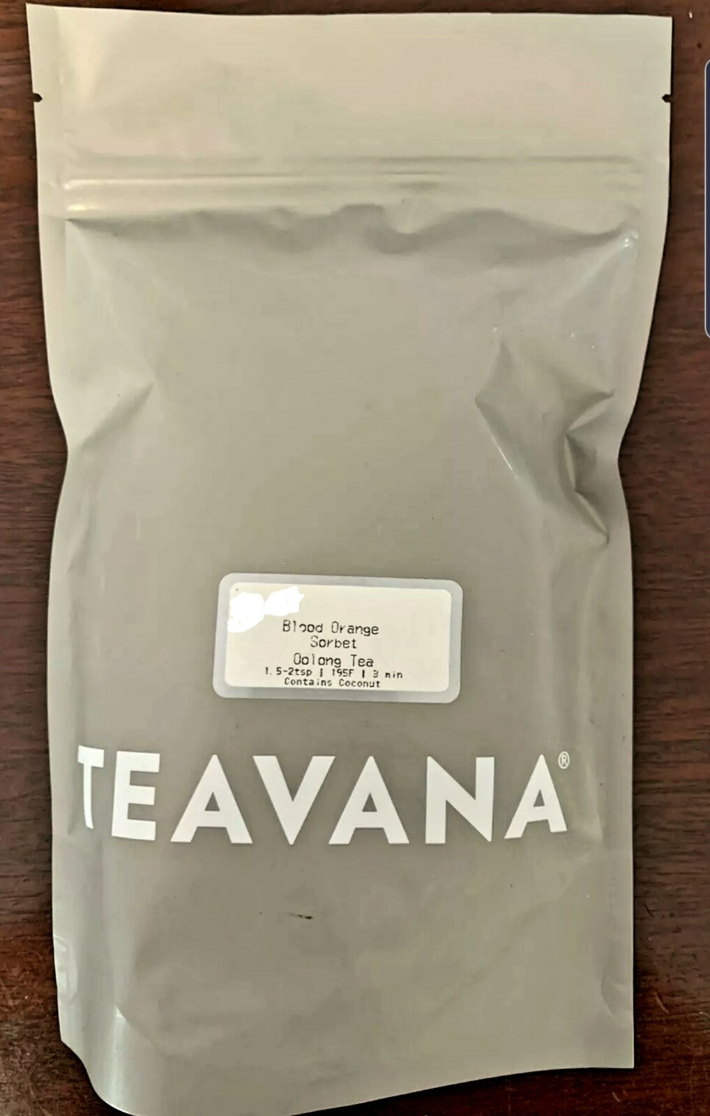 ☃️🎅 NEW! RARE! 2 OZ TEAVANA BLOOD ORANGE SORBET LOOSE LEAF TEA SEALED BAG 🎄🤶