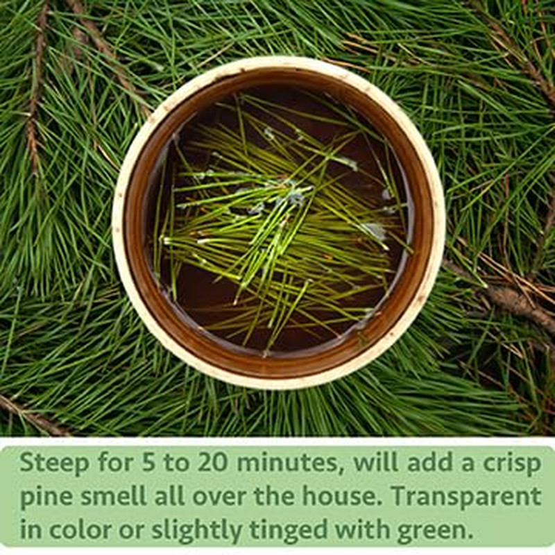 Wild Dried White Pine Needle Tea- 40 Bags, 4G/Bag- 100% Natural Pure Pine Needle