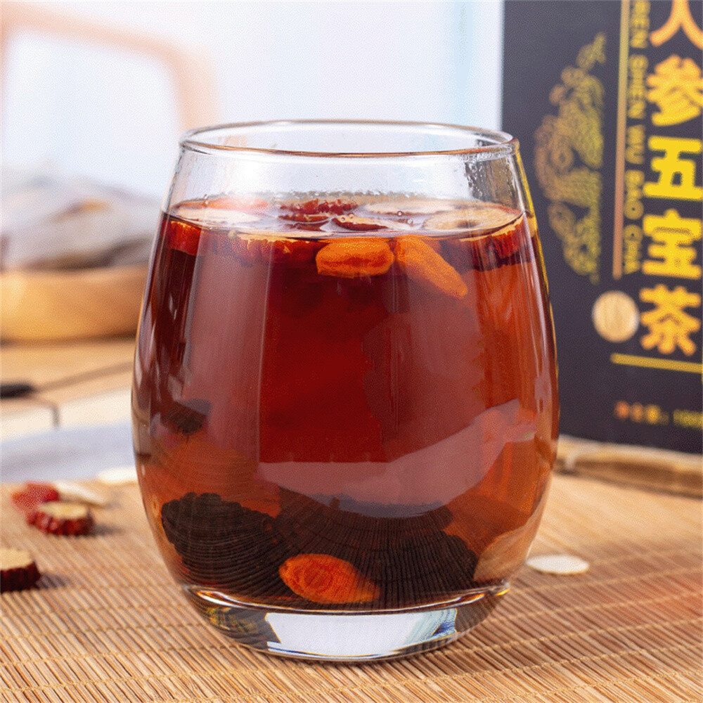 Kidney Tea Formula Ginseng Six Treasure Tea, Kidney Tea Chinese Herbal Tea 2025