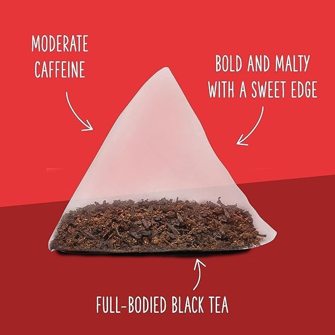Two Leaves and a Bud Organic English Breakfast Tea 100 Count (Pack of 1)