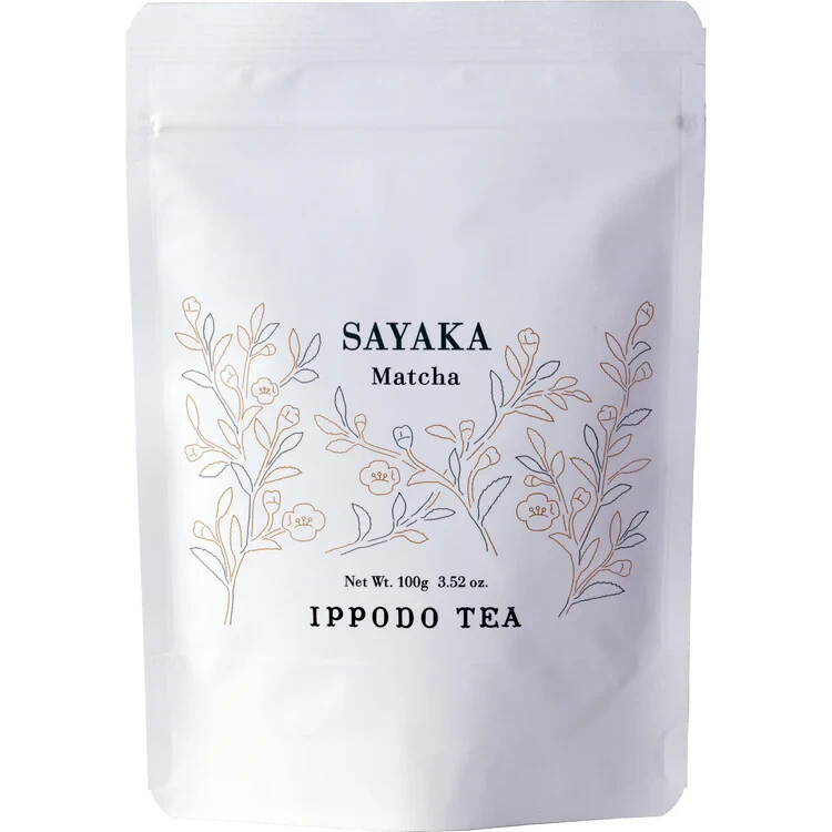 Ippodo Tea – Sayaka 100g Bag – Japanese Matcha Ceremonial Grade (Ships from US)