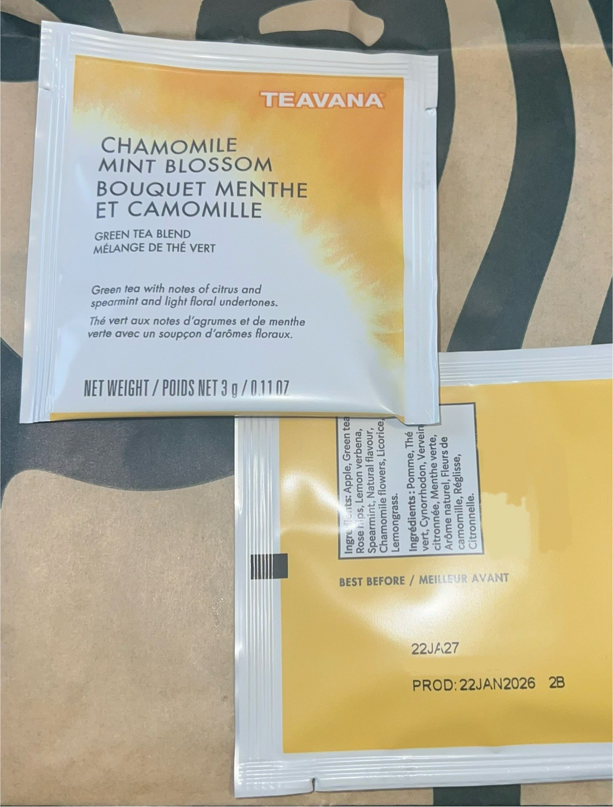 Chamomile Mint Blossom Tea – 20pk