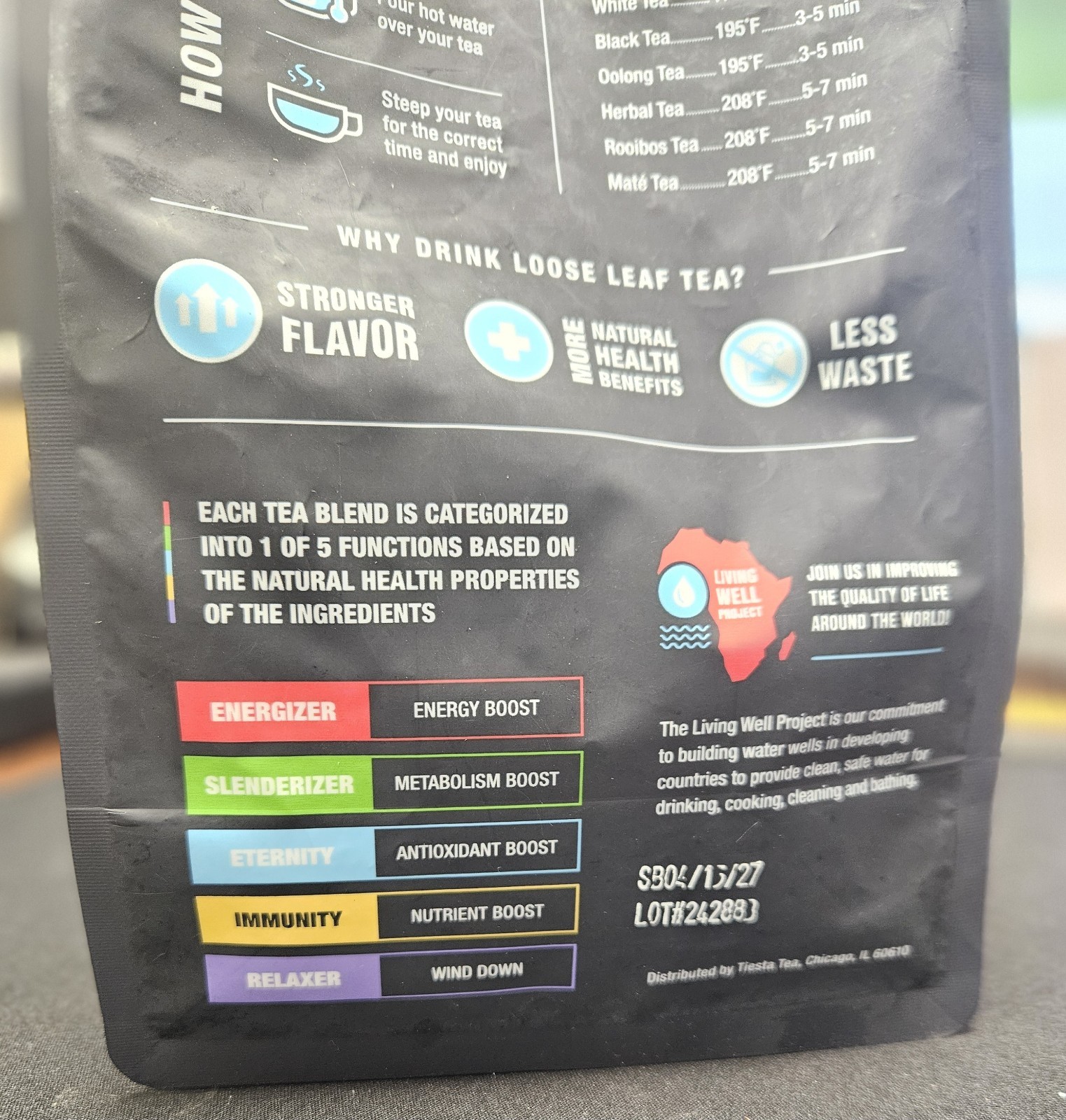 Tiesta Tea – Hibiscus Strawberry LEMON Loose Leaf Herbal Blend…