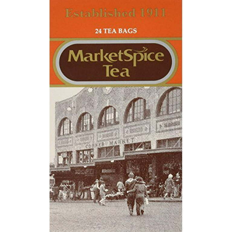 Market Spice Cinnamon-Orange Tea Bag, 24-Count Pack of 3