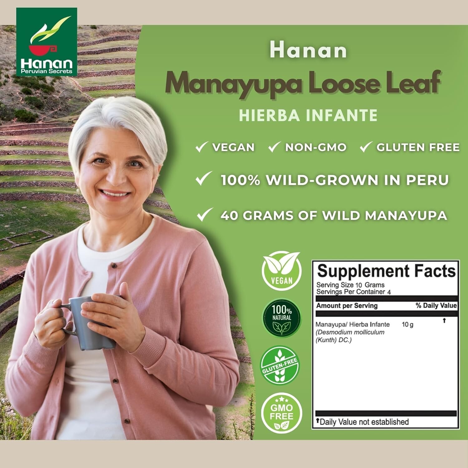 Manayupa – Liver Cleanse Detox & Repair All-Natural, Dried Leaves from Peru