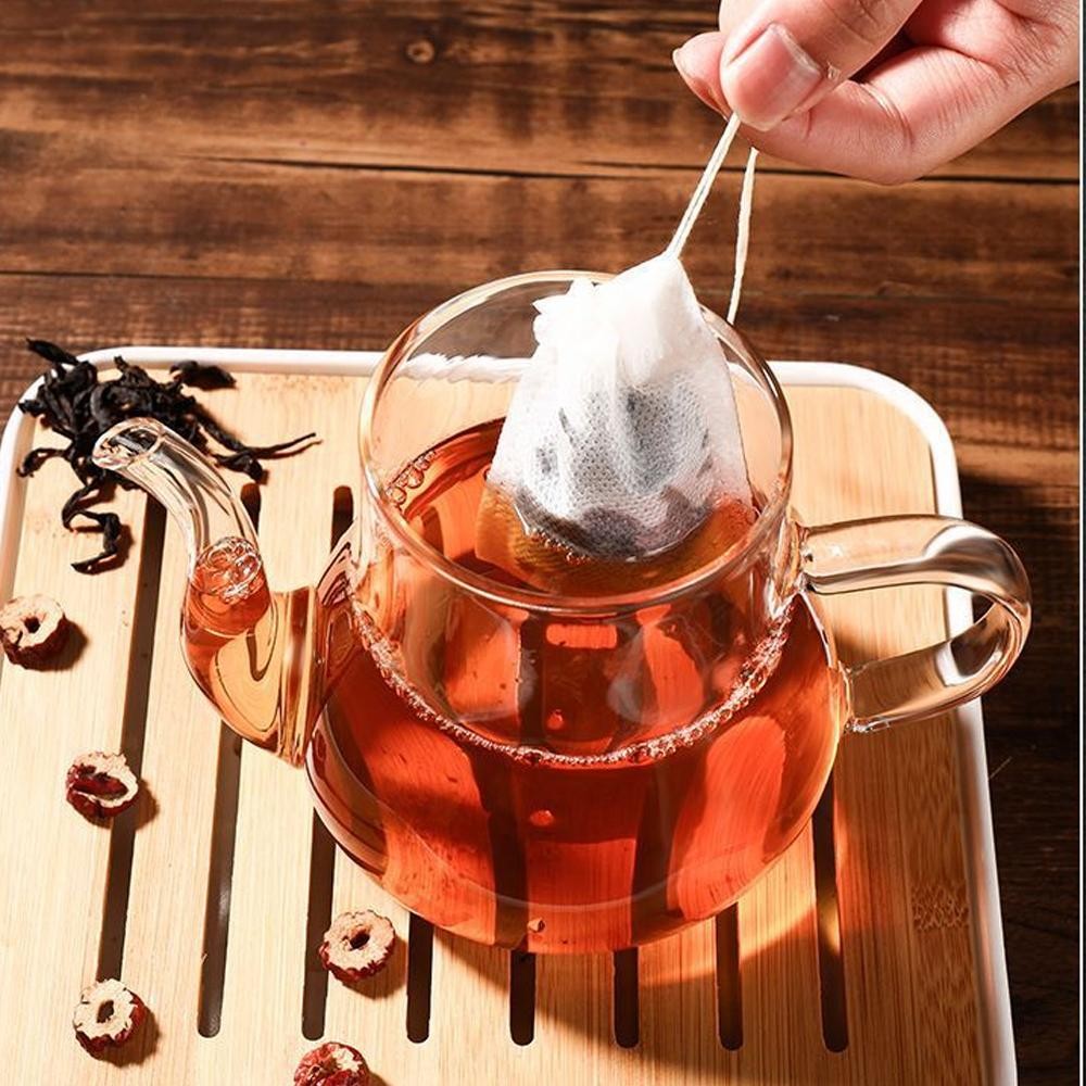 100-2000pcs Disposable Tea Bags Filter Scented Tea Bags with String Heal Seal Pa