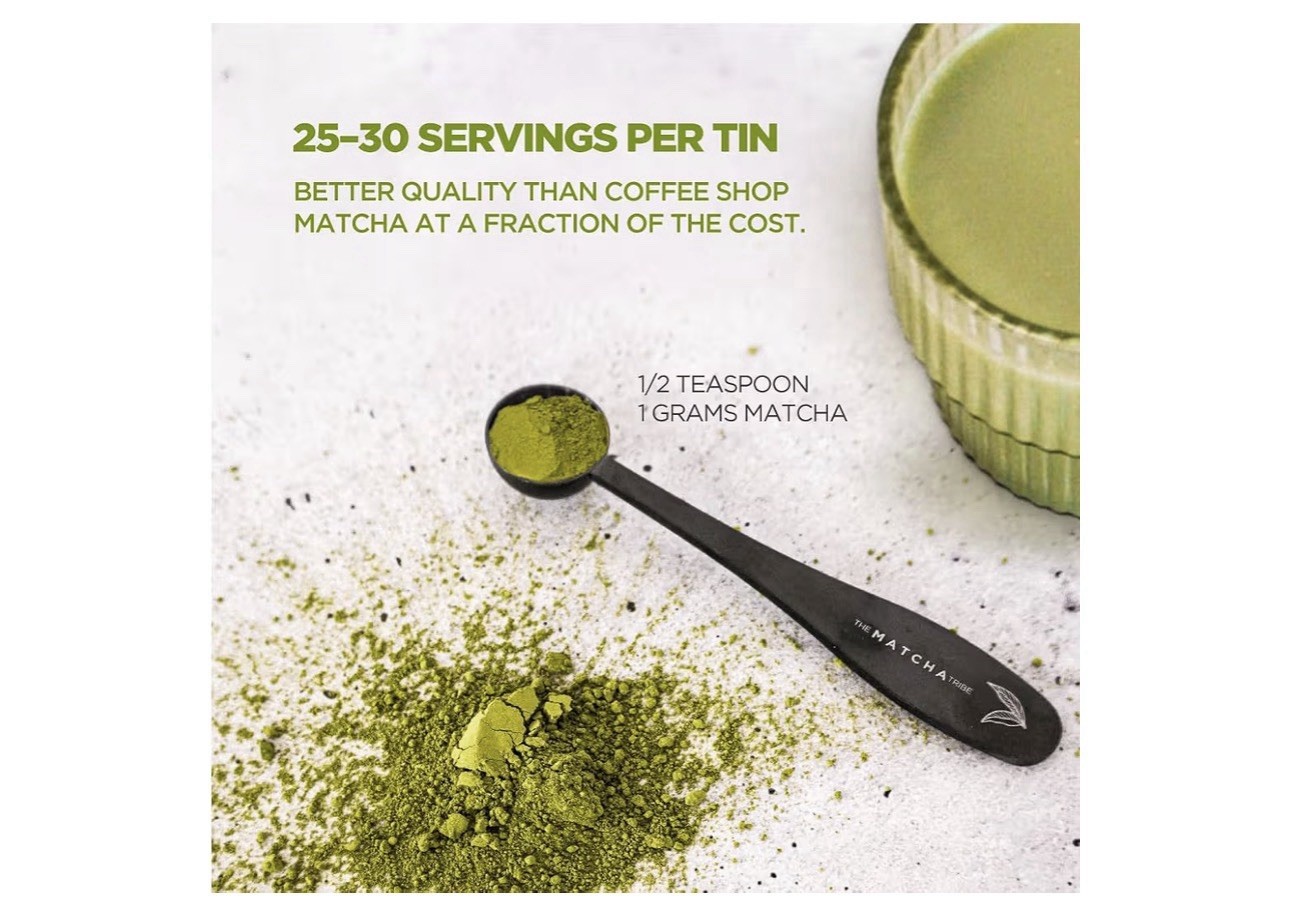 Organic Japanese Matcha Powder Ceremonial Uji Green Tea First Harvest 2×30g Tins