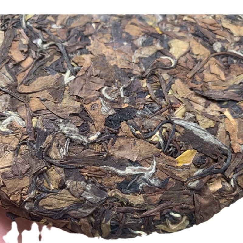 350g Fuding Old White Tea 2010 Aged High Mountain Old White Tea Tea Cake