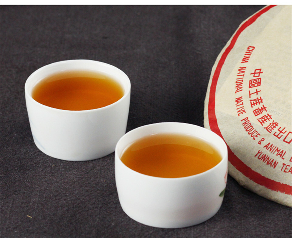 [Damaged Broken Packaging] 2003 ZhongCha Yunnan Chi Tse Puer Tea Pu’er Raw 357g