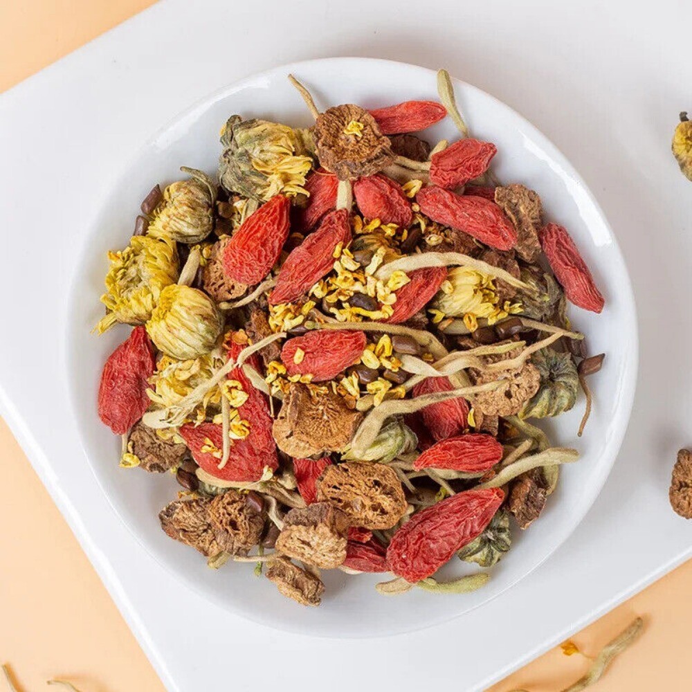 Chrysanthemum Cassia Honeysuckle Tea Bags 100g – Herbal Tea 10 Bags