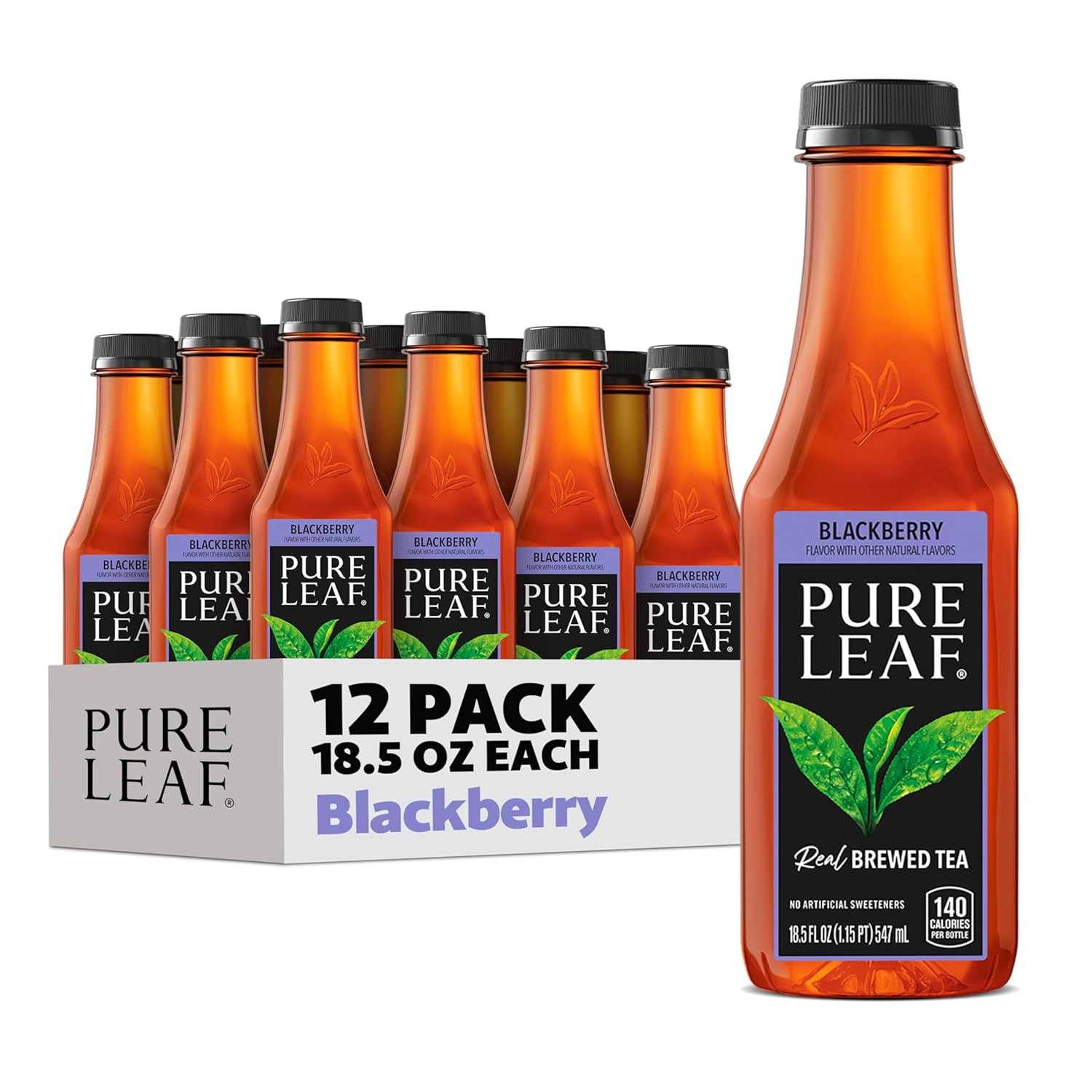 Iced Tea Blackberry 18.5 Fl Oz Bottles Pack of 12