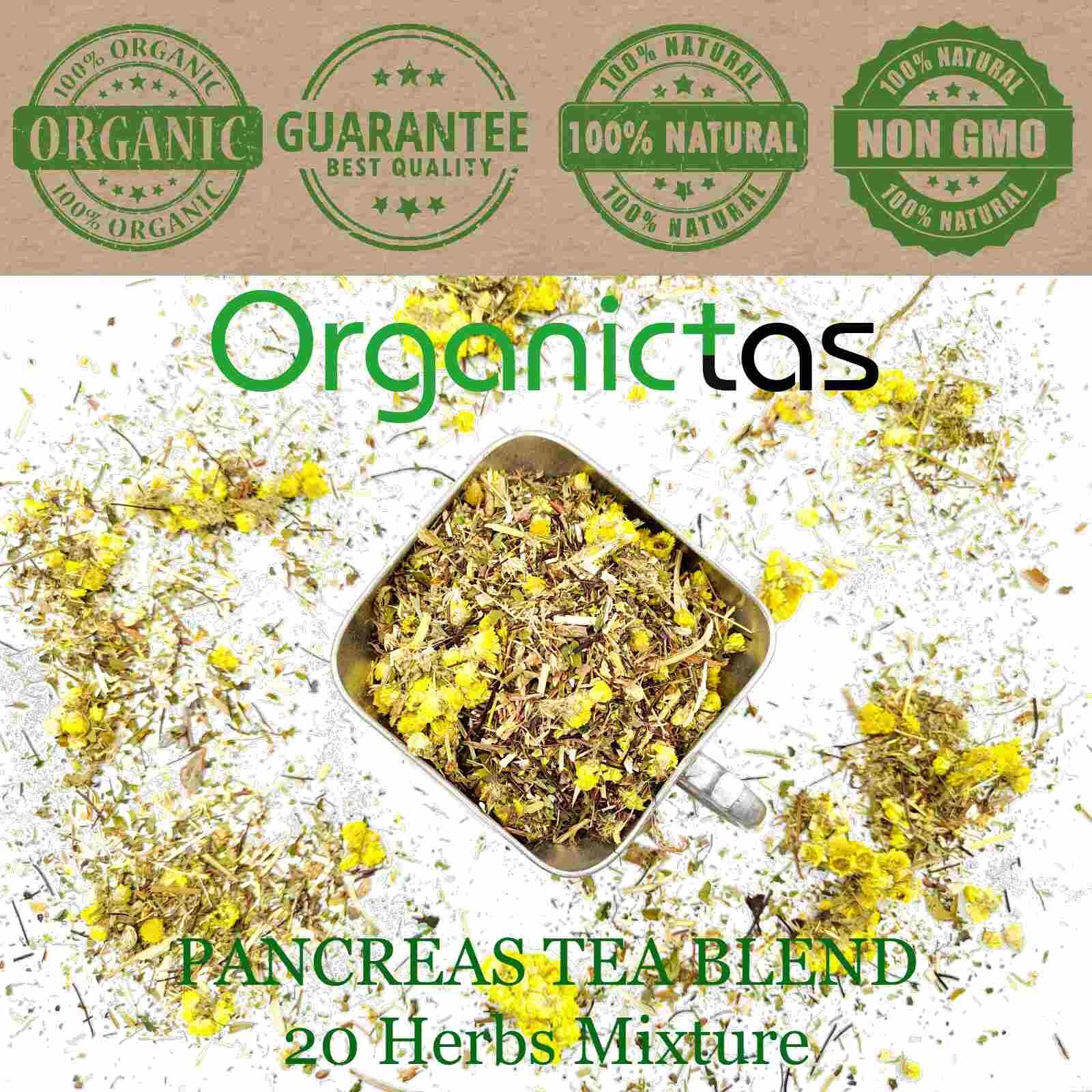 PANCREAS TEA Natural 20 Herbs Organic Herbal Pancreatic Support Care Relief 100g