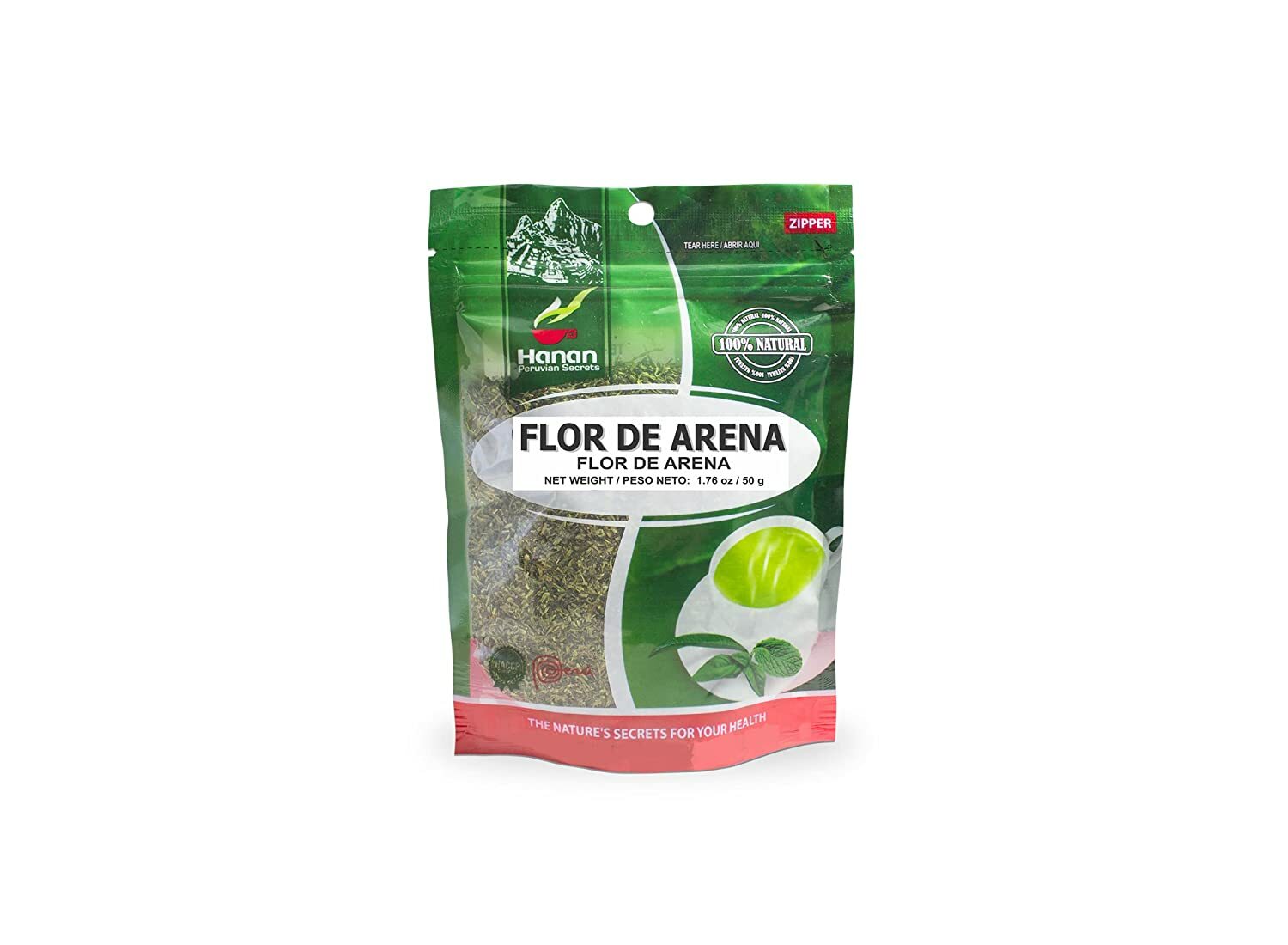 Hanan Peruvian Secrets Flor de Arena| 100% Natural Tiquilia Paronychioides | 1.7