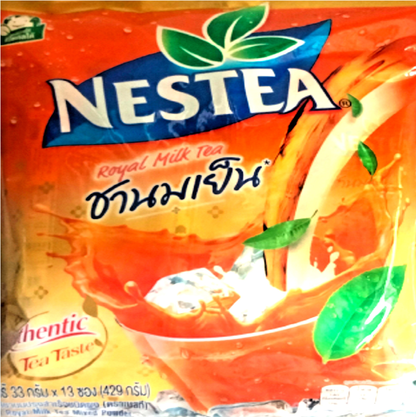 Nestea Royal Thai Milk Tea Original Instant Powder Drink Mix 25g x 13 Sachets