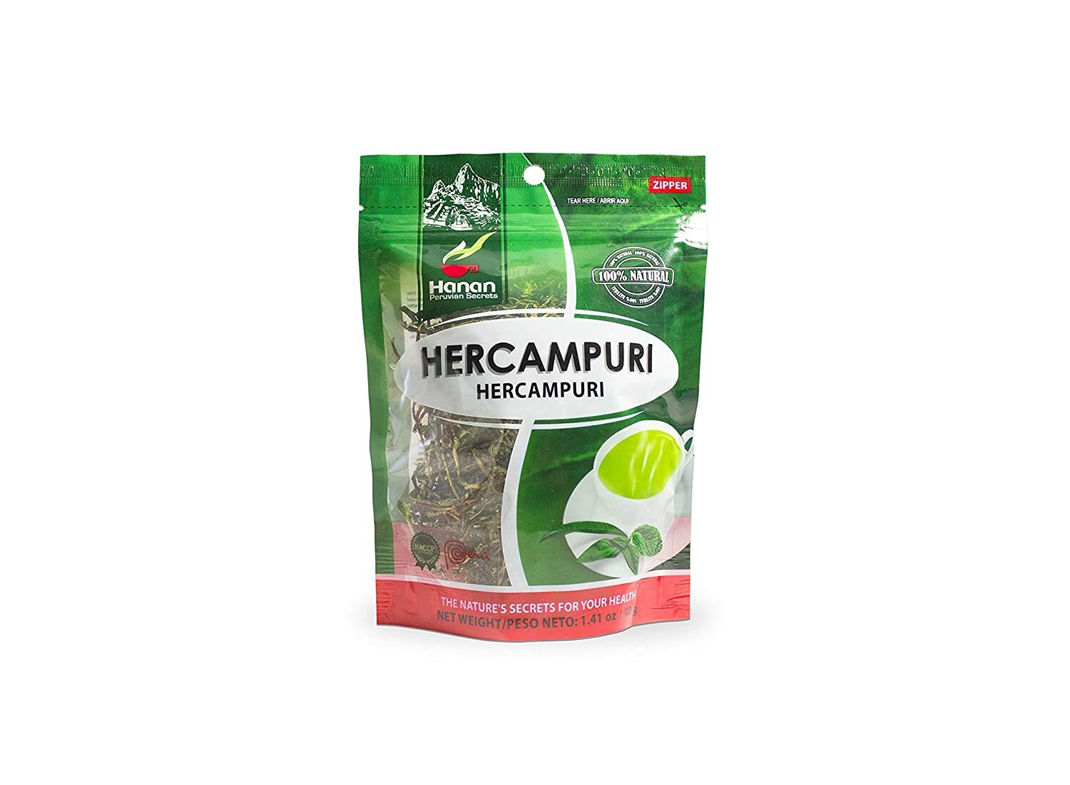Hanan Peruvian Secrets Hercampuri| 100% Natural Gentianella Alborosea| 1.41oz /