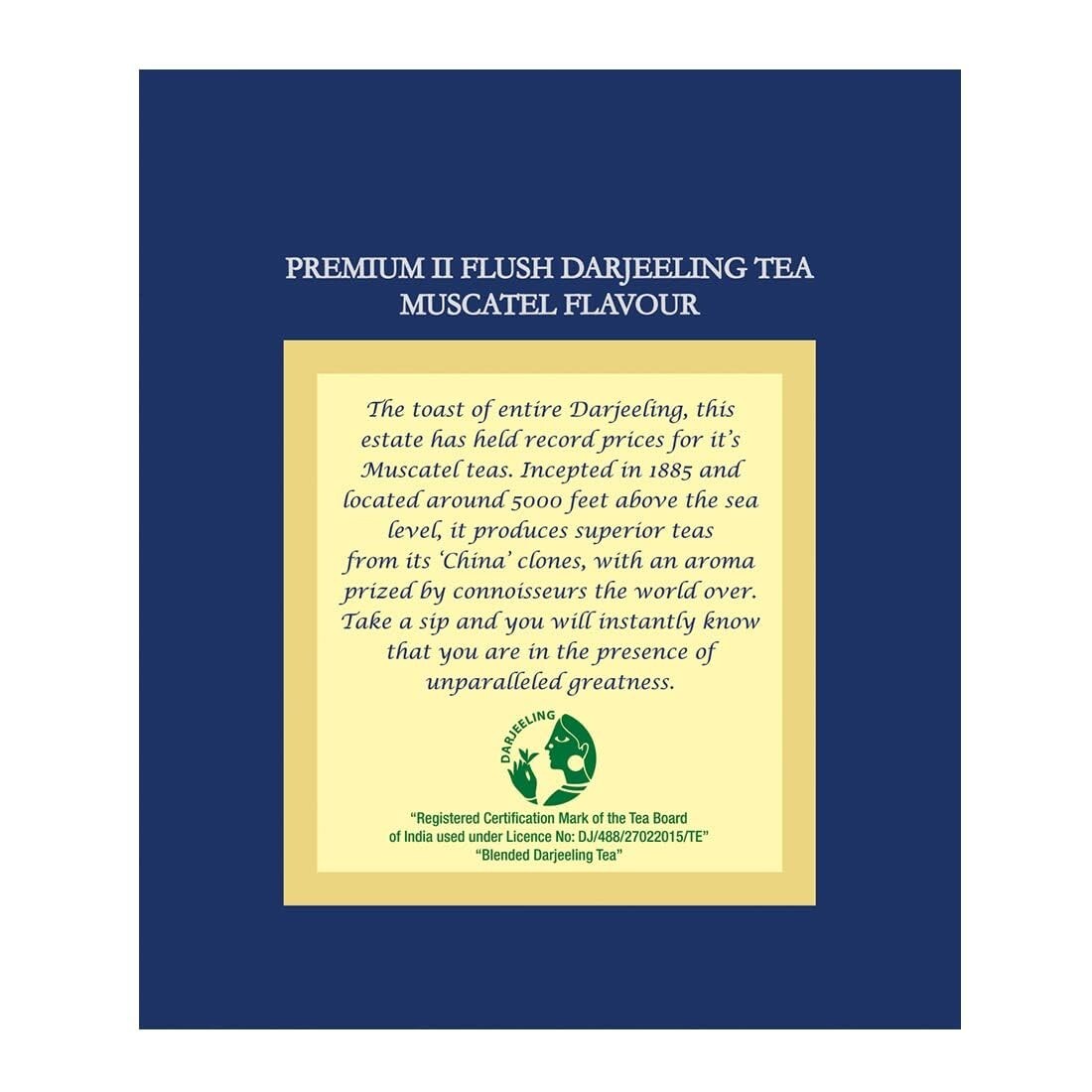 GOODRICKE Castleton Muscatel Darjeeling Tea (100gm) Single Estate Whole Leaf Tea