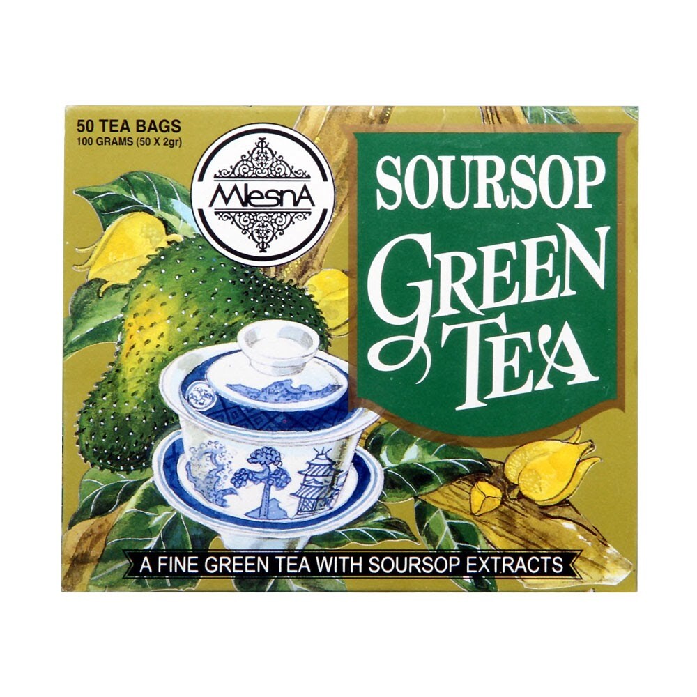 Mlesna Ceylon Tea Soursop Green 50 Tea bags