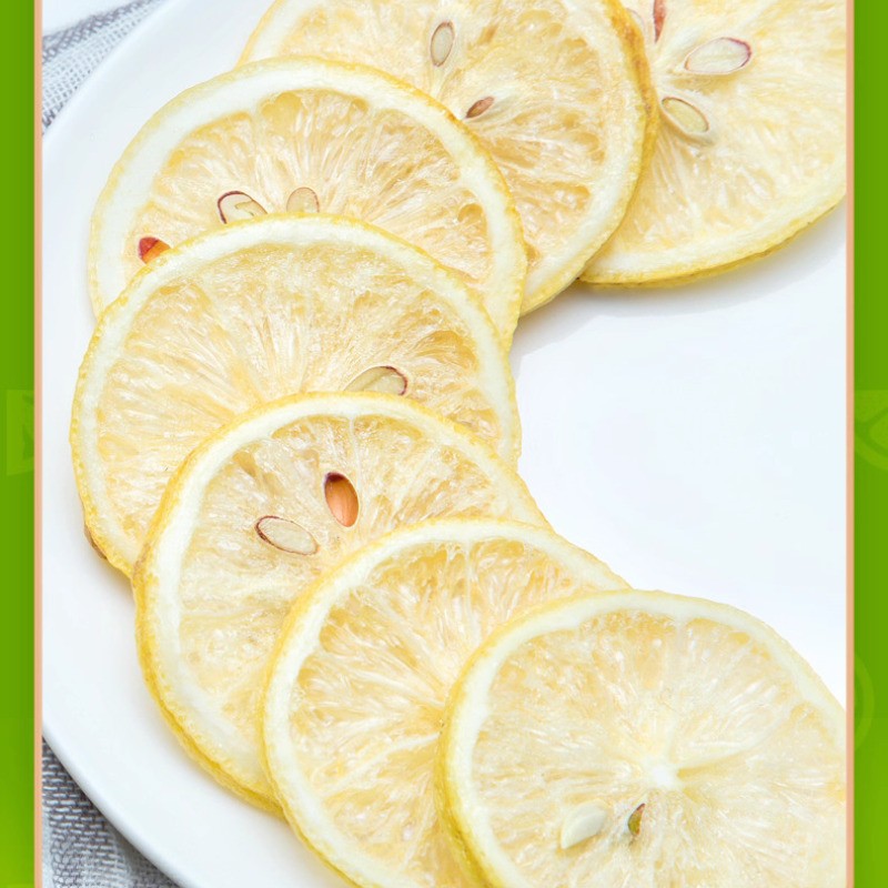 80g Freeze-dried Lemon Slices Brew Tea Flower Tea Health Tea Honey Fruit Tea