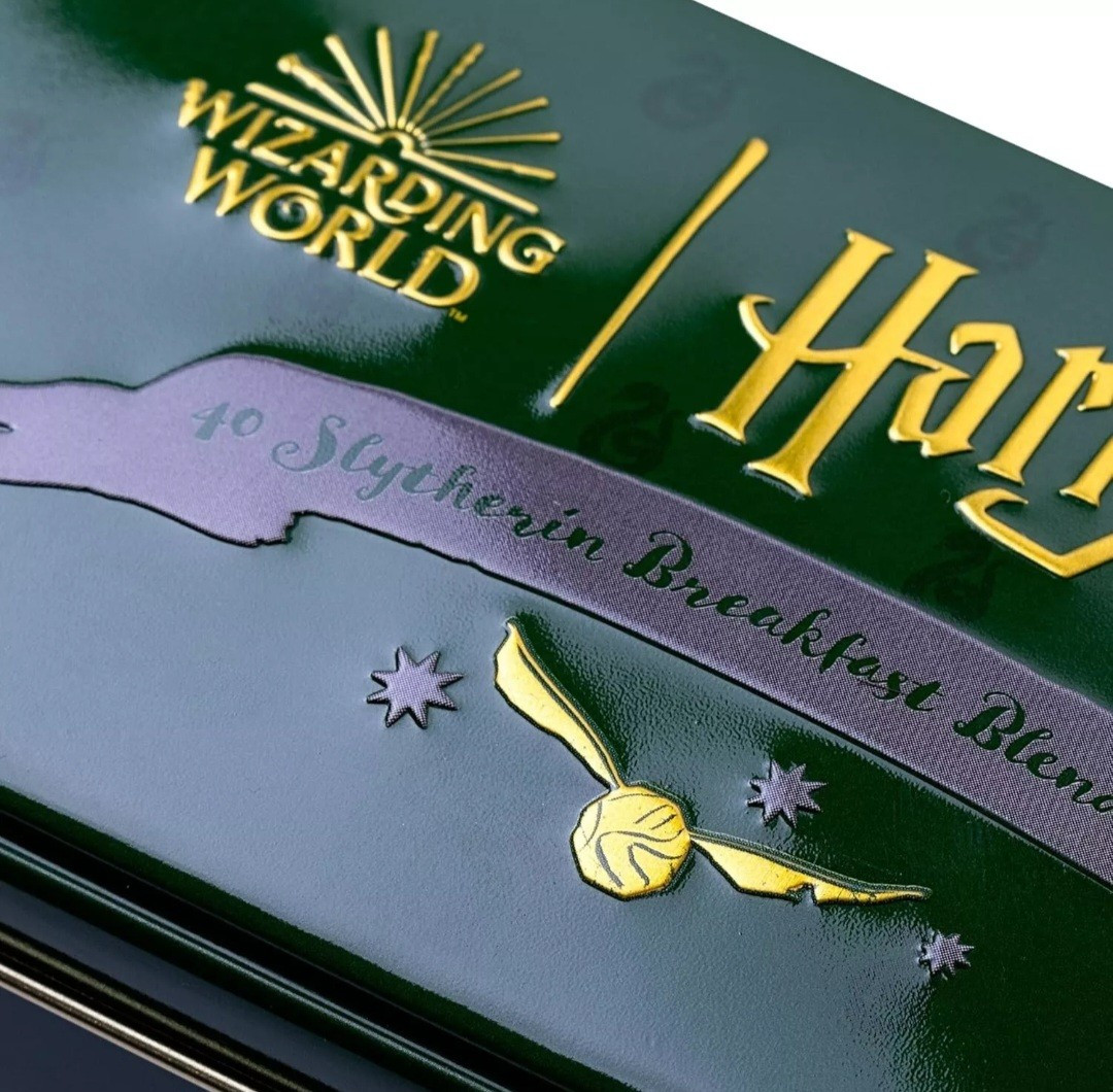 Harry Potter Slytherin Tin, 40 English Breakfast Blend Tea Bags – BRAND NEW!!!