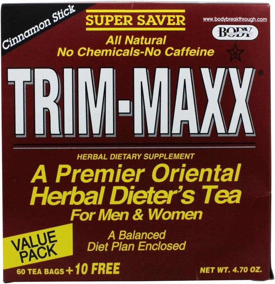 Trim-Maxx Cinnamon Tea 60B 60 Bags
