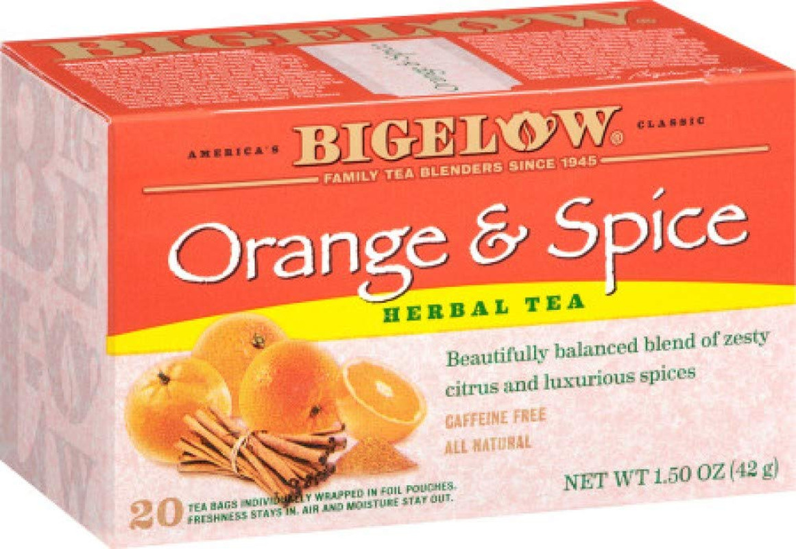 Orange and Spice Tea, 20 Ct (Pack of 2)