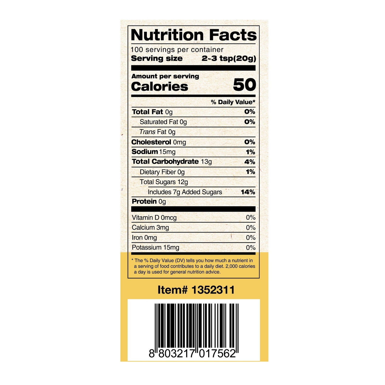 VONBEE HONEY CITRON GINGER TEA 70.54 OZ