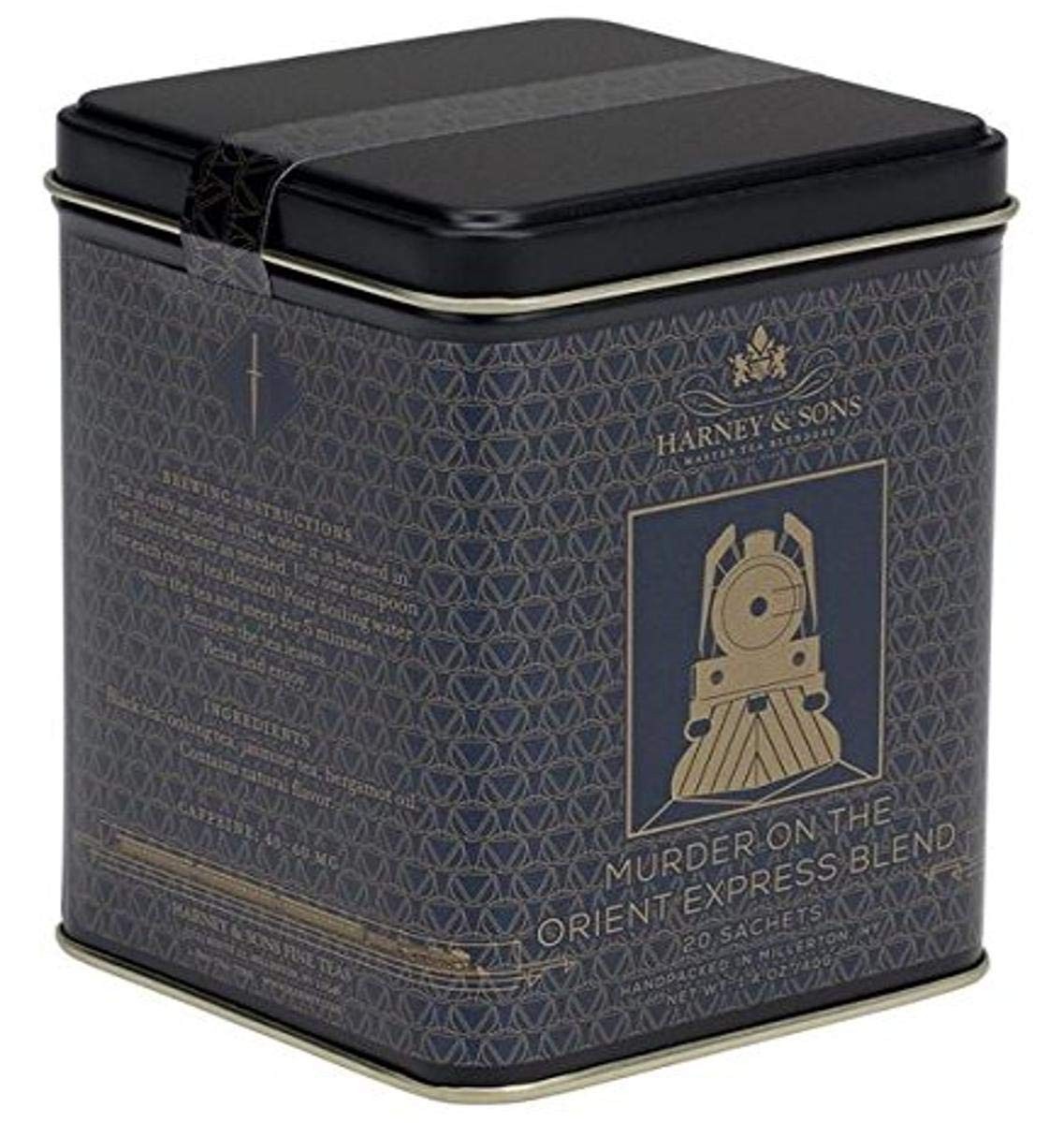 Harney and Sons Black Tea with Bergamot Oil, 1.4 Ounce – Allergen-Free Delight