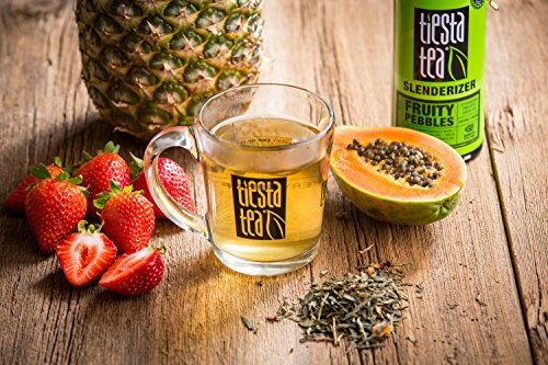Tiesta Tea Fruity Paradise Strawberry Pineapple Green Tea 16oz Loose Leaf