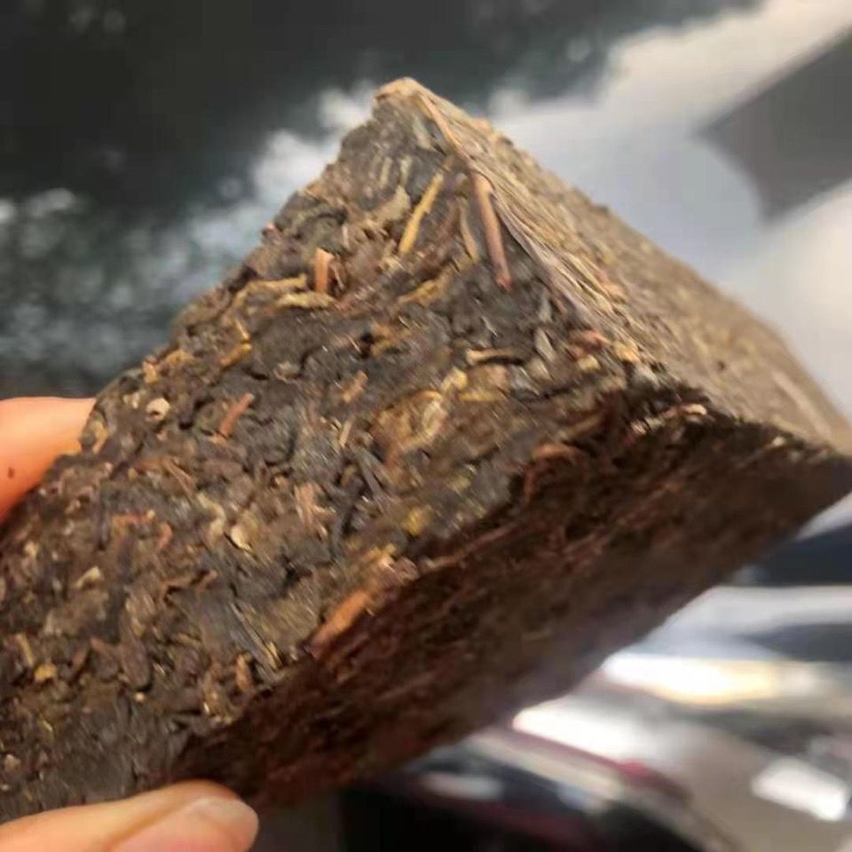 2003 Yunnan Pu’er Tea Banzhang Organic Puer Raw Tea Brick Old Pu-erh Tea 500g
